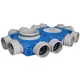 UniflexPlus ventilation sub-distribution box 12x Ø90 mm with spigot Ø160 mm