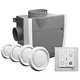 Vasco C400 Basic RF LE Package 400 m³/h + humidity sensor + RFT control + 4 valves