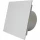 Bathroom extractor fan Ø 100 mm - front panel in glossy white plastic