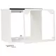 Extension Air 70 white RAL9010 - wall thickness 350-400 mm