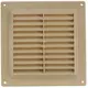 Ventilation grille plastic square 150x150 mm beige - VR1515Y