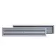 Plastic grille 450x92 mm grey - VR459P