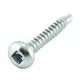 Self-drilling parker 4,2 x 25mm - square drive - 200 pieces