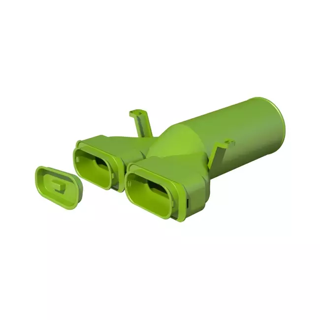 Ubbink Air Excellent 35SC valve adapter 125 2x180°
