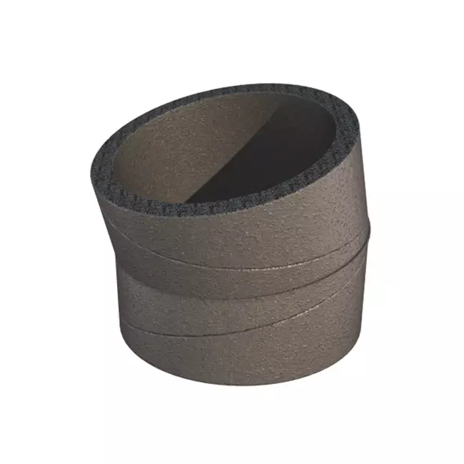 Ubbink Aerfoam 15 degree bend 160 mm