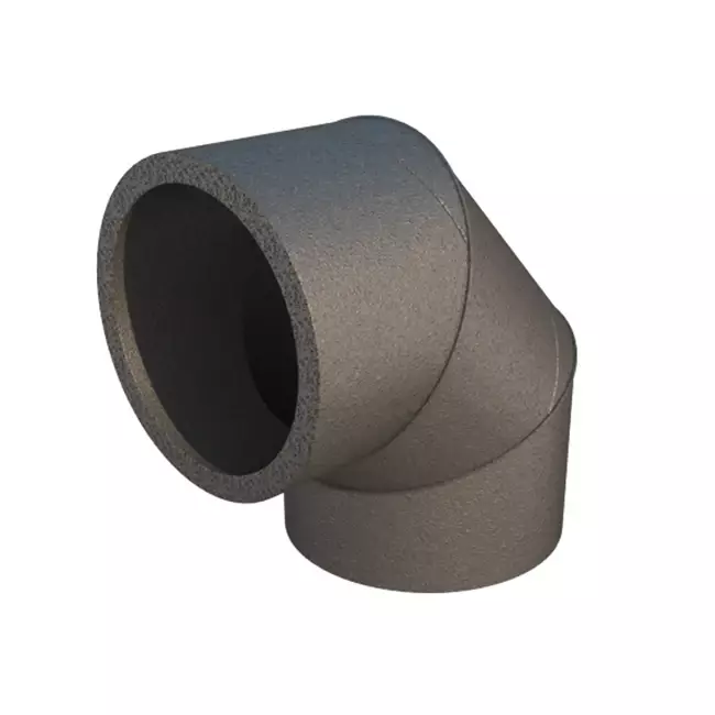 Ubbink Aerfoam 90 degree bend 160 mm