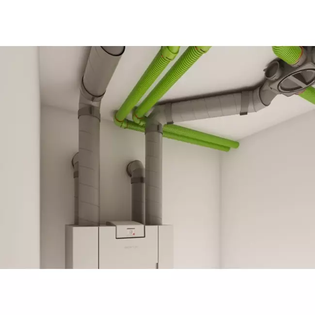 Ubbink Aerfoam 45 degree bend 160 mm