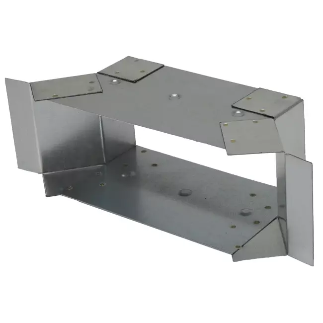 Side connection 170x80 mm for flue pipe