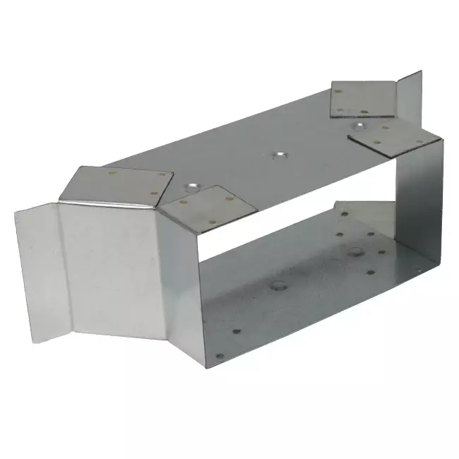 Side connection 170x80 mm for flue pipe