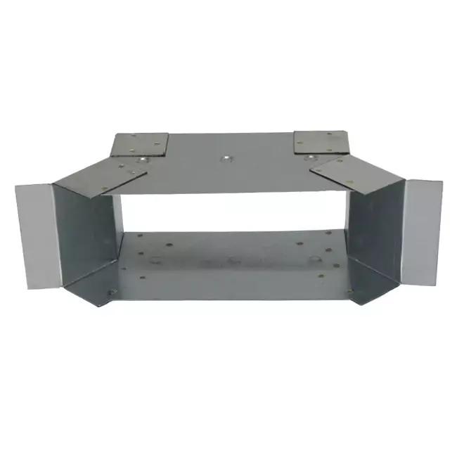 Side connection 170x80 mm for flue pipe