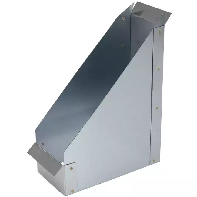 Side connection 170x80 mm 45 degrees for flue pipe