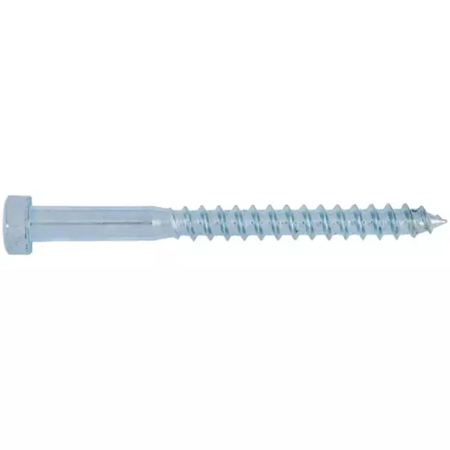 Wood threaded bolt 8x50mm galv. (200)