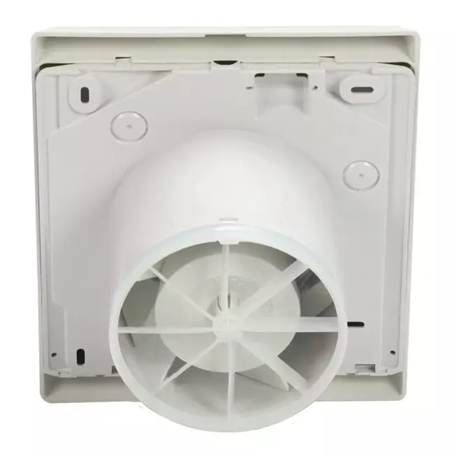 Itho Daalderop bathroom extractor fan Ø 100 mm - white with timer BTV-N201 T
