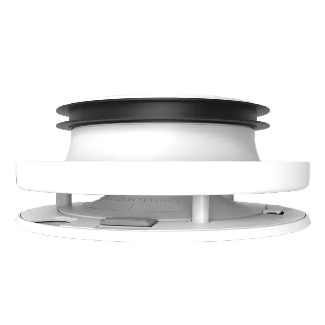 Vent-Axia Uniflexplus RV 100 mm adjustable supply and drain valve - white