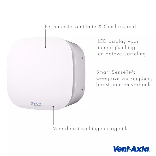Vent-Axia bathroom and kitchen fan 100mm - SCOPE