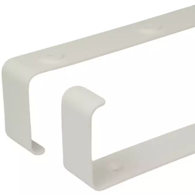 Rectangular plastic brackets (2 pieces) 220 x 55mm - KZ25