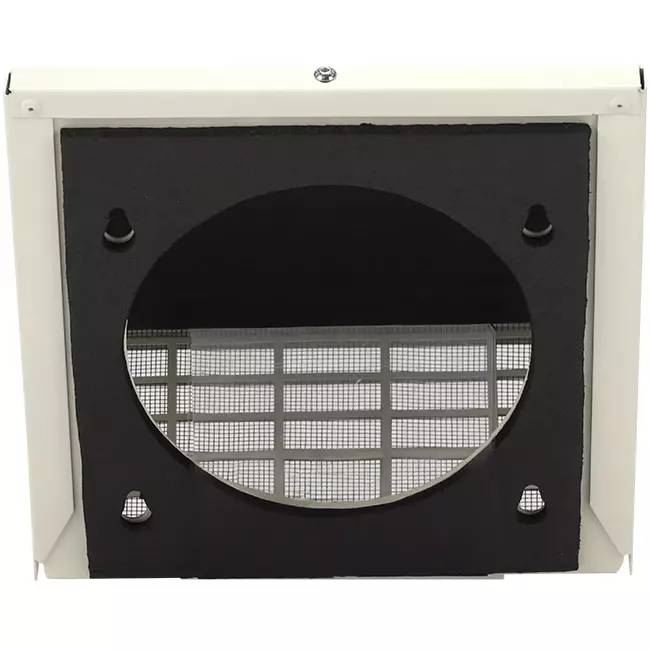 Cover HRU wall Ø100 - RAL9010