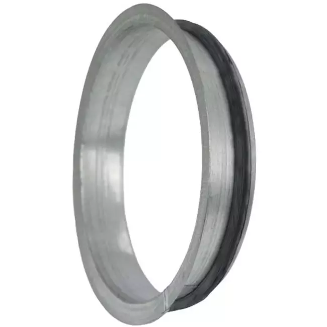 Flat spigot Ø 80mm (90°) - Galvanised