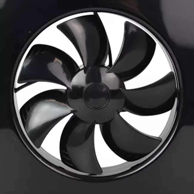 Vent-Axia Lo-Carbon iQ bathroom extractor fan Fresh Intellivent BLACK Ø100 - 125 mm