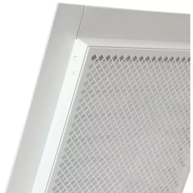 Metal grille industrial 300x300mm white - MRF3030