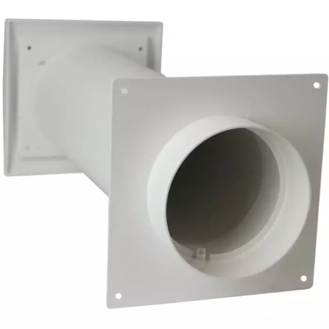 Through-wall ventilation kit SPK3 Ø100mm with check valve