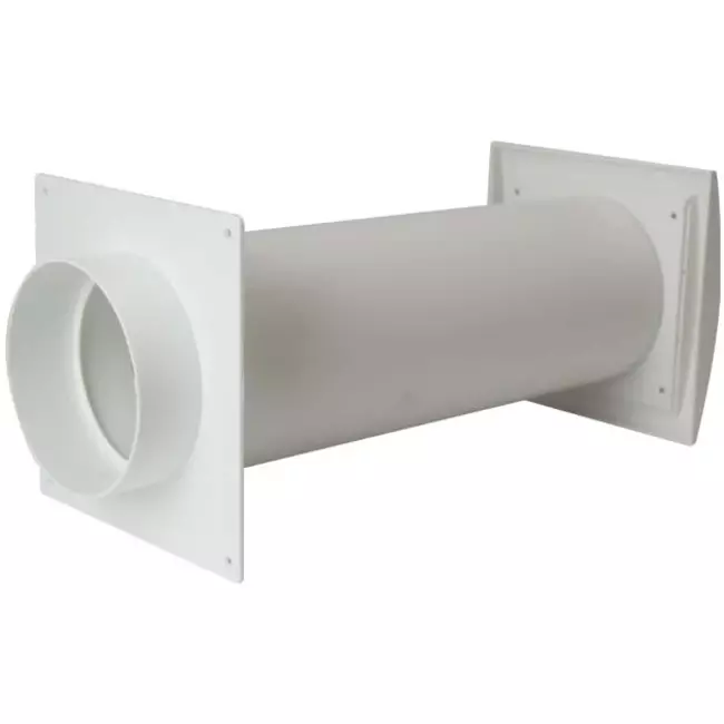Through-wall ventilation kit SPK4 Ø125mm with moveable blades
