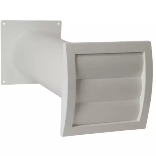 Through-wall ventilation kit SPK4 Ø125mm with moveable blades