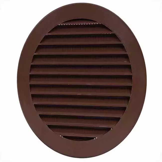 Vane grill diameter 125 mm brown - VR125B