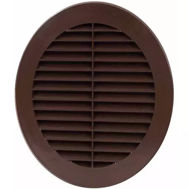 Vane grill diameter 150 mm brown - VR150B