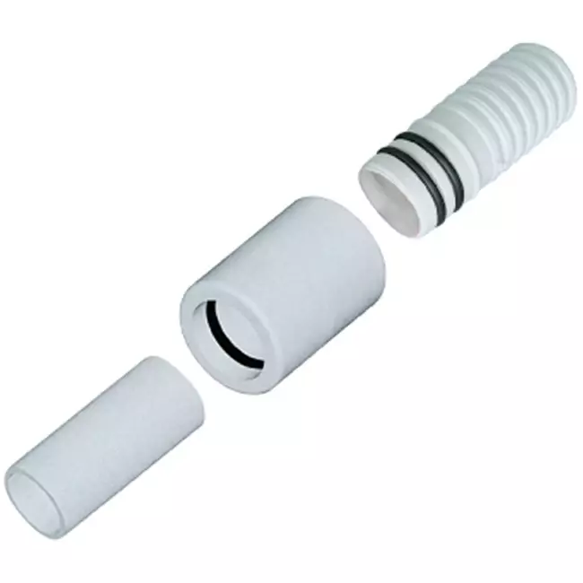 Connection sleeve for flexhose