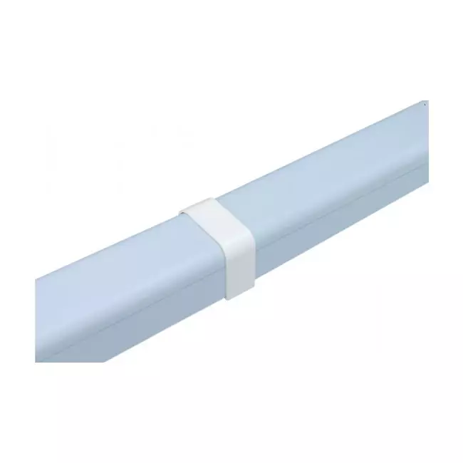 Climaplus air conditioning duct Connection connector 125x75mm RAL 9010 WHITE