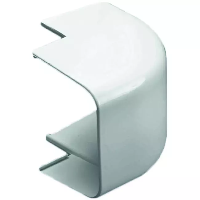 Climaplus air conditioning duct Outer bend 70x55mm RAL 9010 WHITE