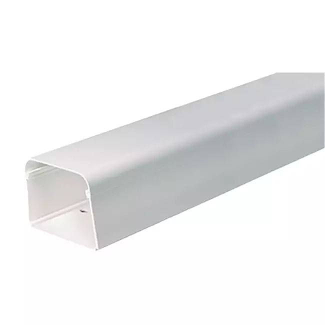 Climaplus air conditioning duct 1,5m duct 70x55mm RAL 9010 WHITE