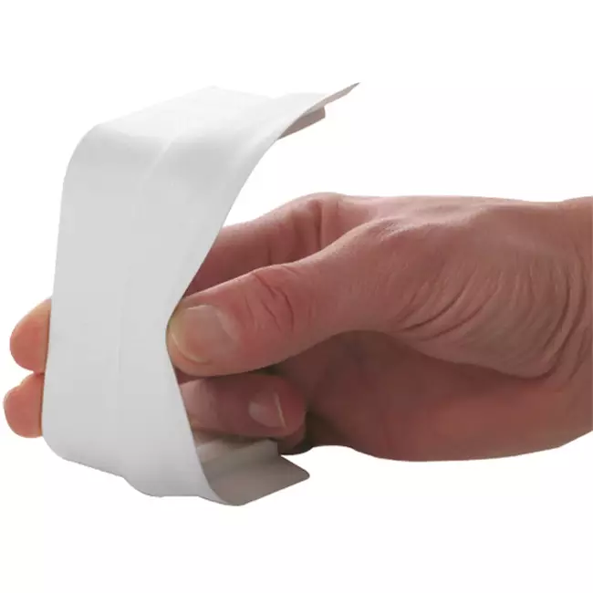 Climaplus air conditioning duct Soft connector 70x55mm RAL 9010 WHITE