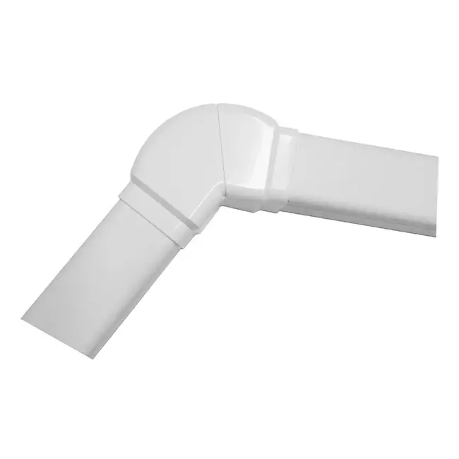 Climaplus air conditioning duct Adjustable bend 70x55mm RAL 9010 WHITE