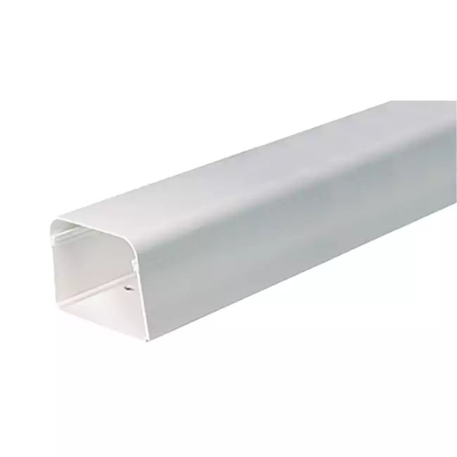 Climaplus air conditioning duct 1,5m duct 90x65mm RAL 9010 WHITE