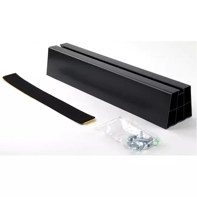 Mounting bar outside unit made of hard PVC, length 450mm
