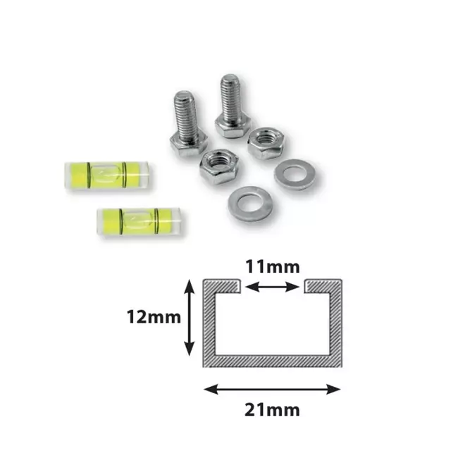 SUMO outdoor unit mounting bar made of vibration damping rubber 1000 mm