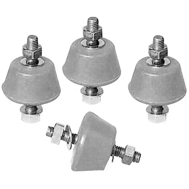 Vibration dampers for outdoor units set of 4 pieces