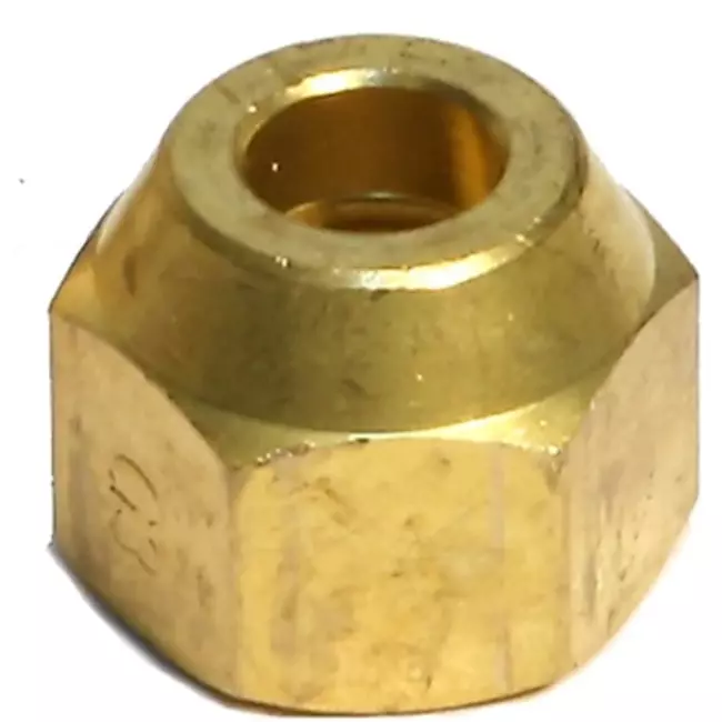 Screw gland for flare connection 1/4