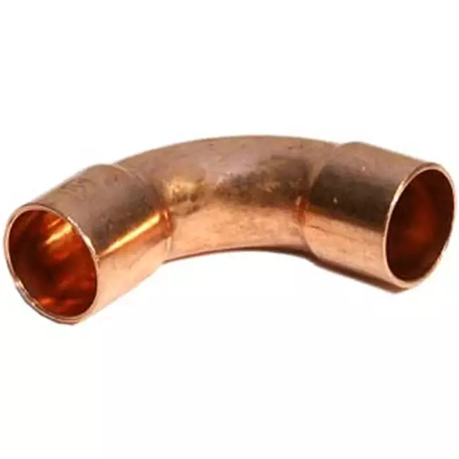 Solder bend 90 ° long version 1/4