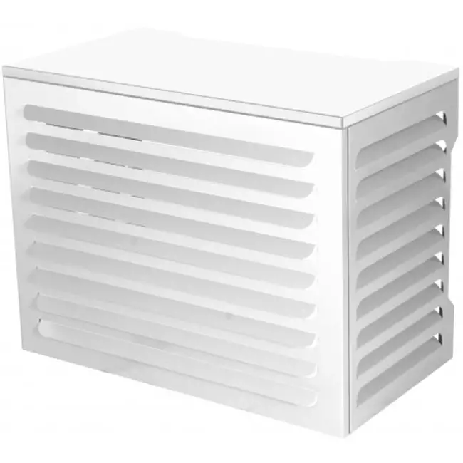 ClimaConnect Air Conditioner and Heat Pump Enclosure, Small, RAL 9010 White