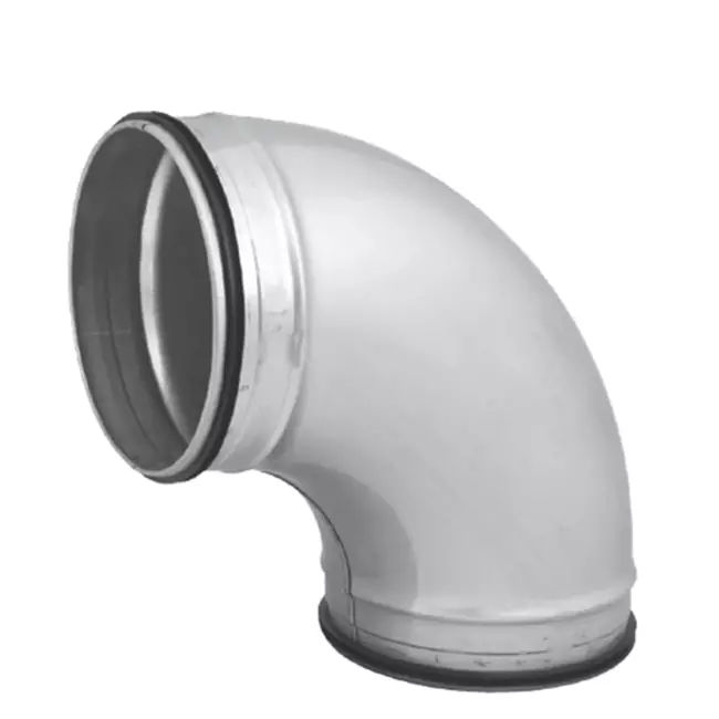 Round spiral bend 90° Ø 160mm for spiral duct