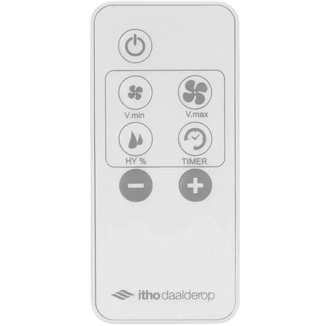 Bathroom extractor fan Ø 100 mm - white with timer, humidity sensor and remote control BTV-ssst Supreme