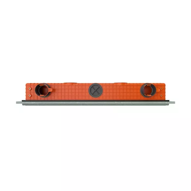 Ergovent plasterable frameless linear grille 1000 mm with 75 mm connection diameter - standard