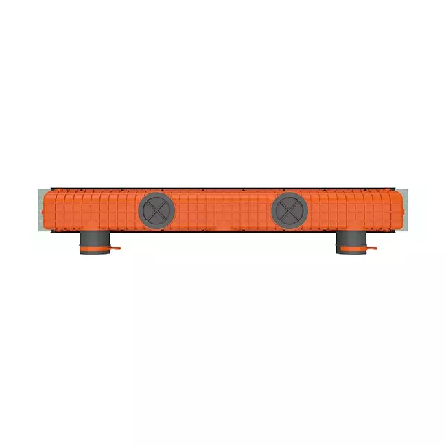 Ergovent plasterable frameless linear grille 1000 mm with 75 mm connection diameter - standard