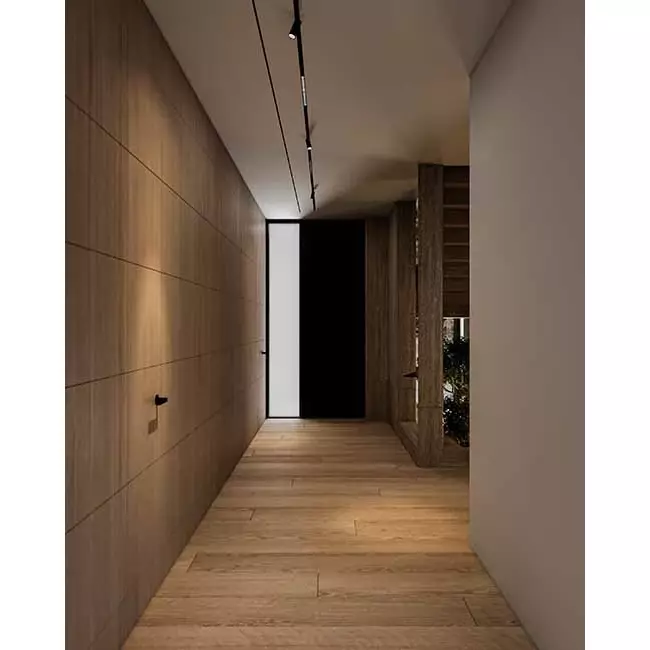 Ergovent plasterable frameless linear grille 1050 mm with 75 mm connection diameter - modular - 1 slot