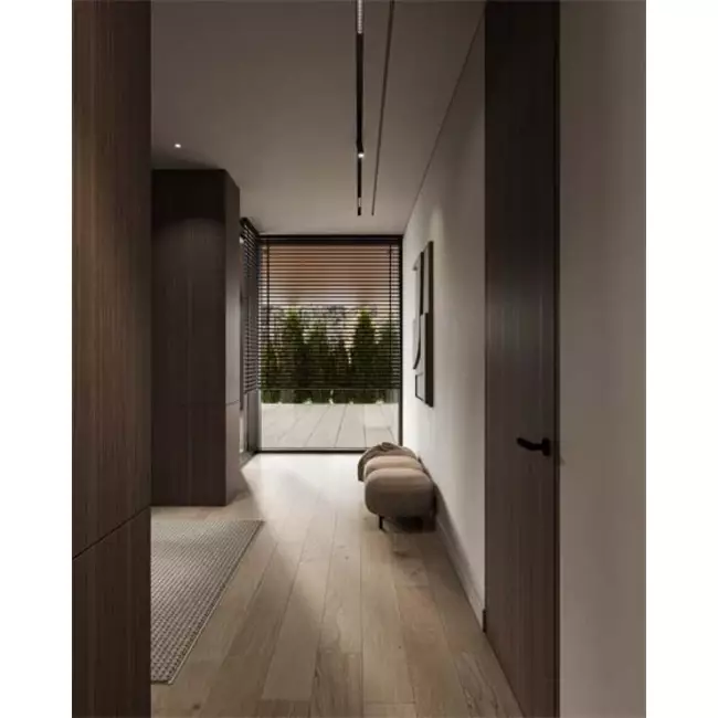 Ergovent plasterable frameless linear grille 1050 mm with 75 mm connection diameter - modular - 1 slot