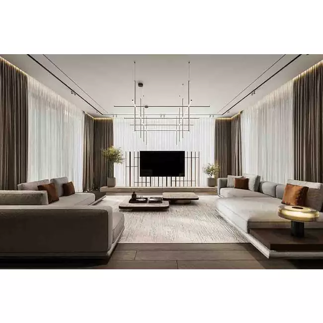Ergovent plasterable frameless linear grille 1050 mm with 75 mm connection diameter - modular - 1 slot