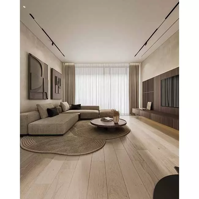 Ergovent plasterable frameless linear grille 1050 mm with 75 mm connection diameter - modular - 1 slot